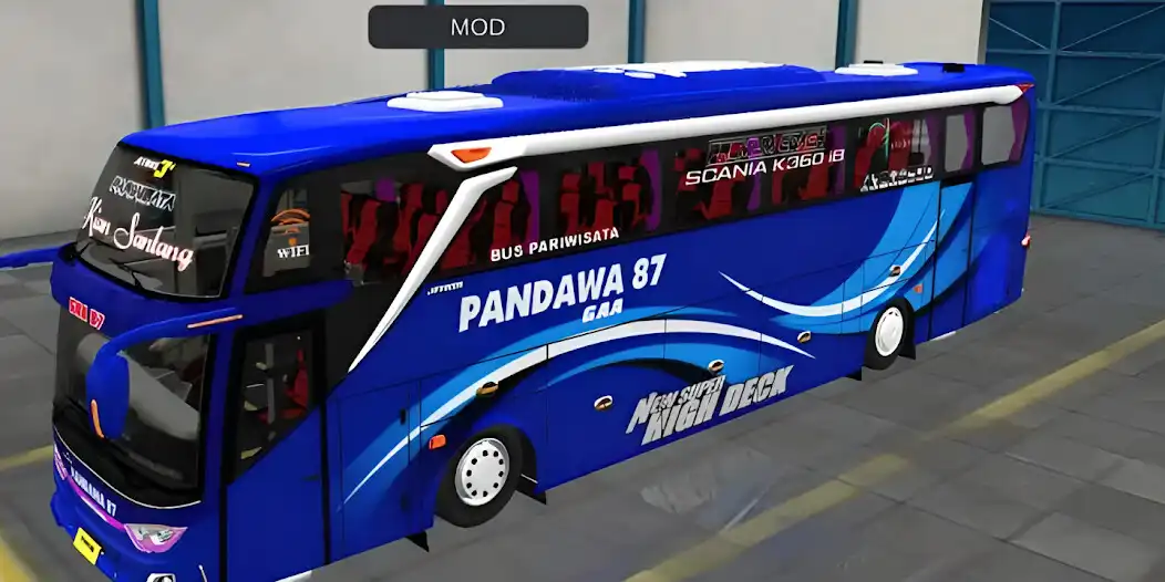 Play Mod Bussid Bus AKAP Terlengkap as an online game Mod Bussid Bus AKAP Terlengkap with UptoPlay