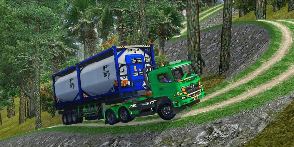 Play Mod Bussid Jalan Berlumpur as an online game Mod Bussid Jalan Berlumpur with UptoPlay