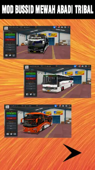 Play Mod Bussid Mewah abadi tribal as an online game Mod Bussid Mewah abadi tribal with UptoPlay
