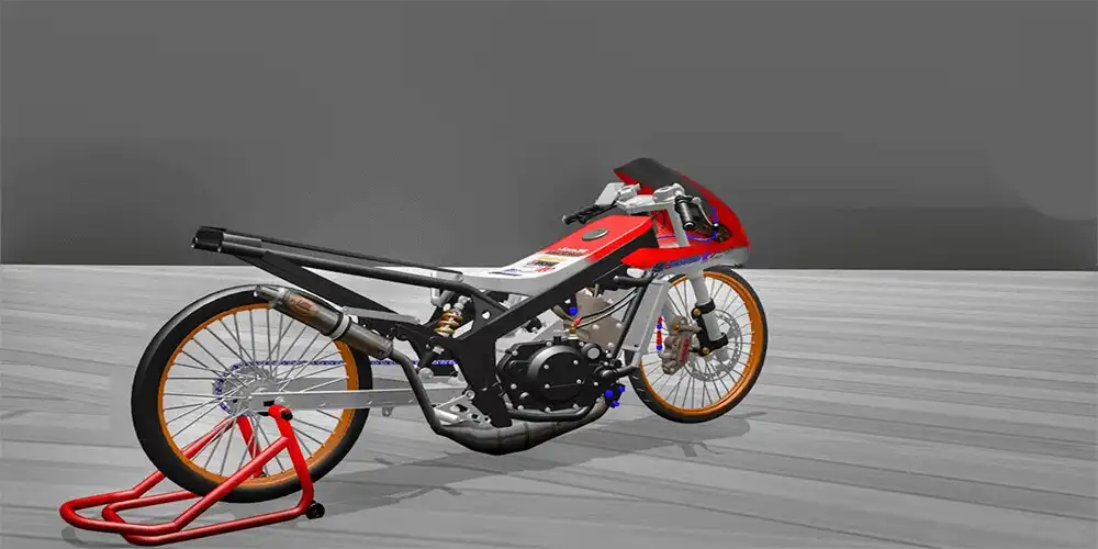 Play Mod Bussid Motor Drag Thailand as an online game Mod Bussid Motor Drag Thailand with UptoPlay