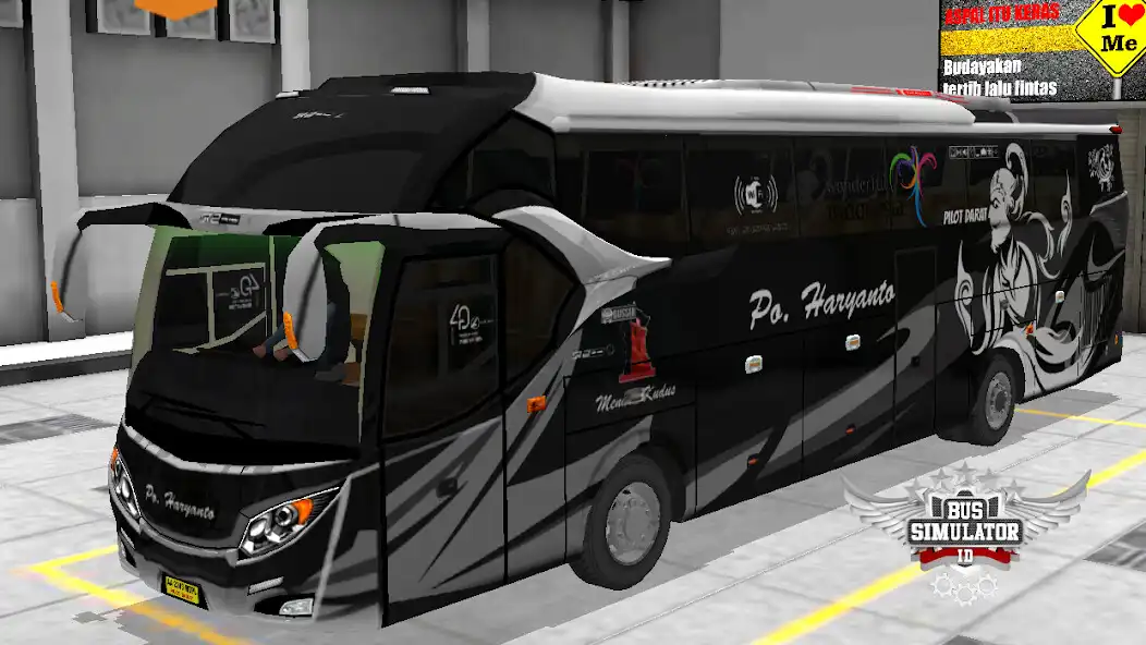 Play Mod Bussid PO Haryanto Modif as an online game Mod Bussid PO Haryanto Modif with UptoPlay