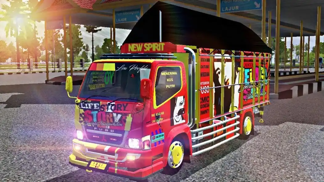 Play Mod Bussid Truck Canter Bemper as an online game Mod Bussid Truck Canter Bemper with UptoPlay