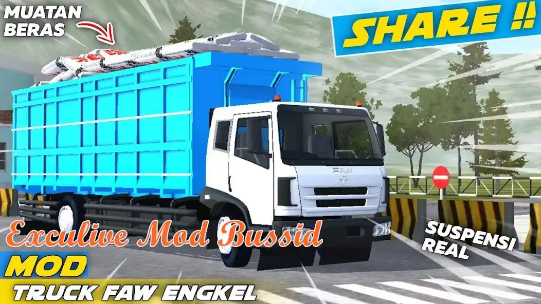 Play Mod Bussid Truck Faw  and enjoy Mod Bussid Truck Faw with UptoPlay