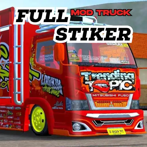 Play Mod Bussid Truck Full Sticker. APK