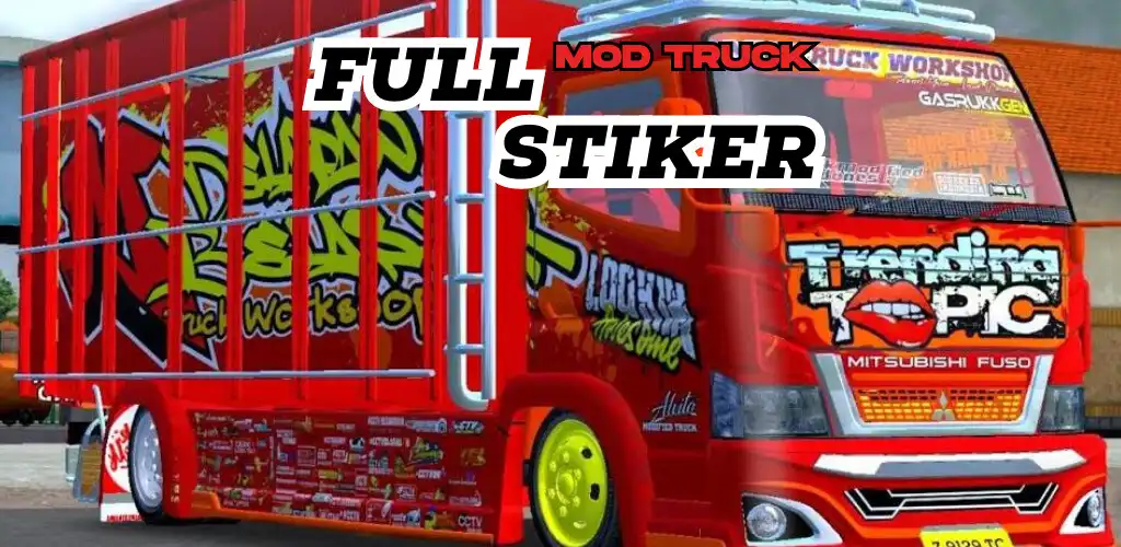 Play Mod Bussid Truck Full Sticker. as an online game Mod Bussid Truck Full Sticker. with UptoPlay