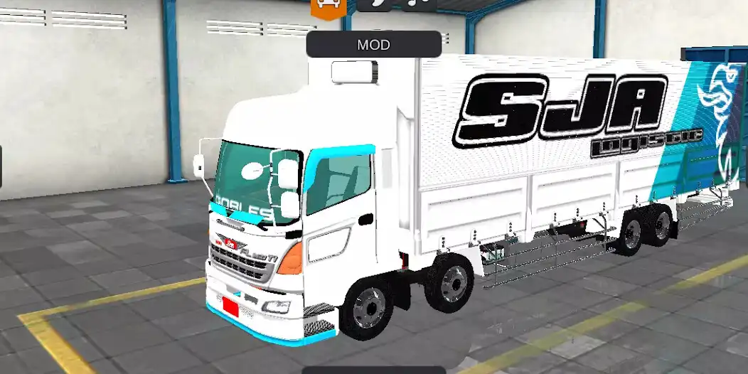 Play MOD BUSSID Truck WingBox as an online game MOD BUSSID Truck WingBox with UptoPlay