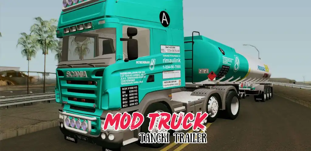 Play Mod Bussid Truk Tangki Trailer  and enjoy Mod Bussid Truk Tangki Trailer with UptoPlay