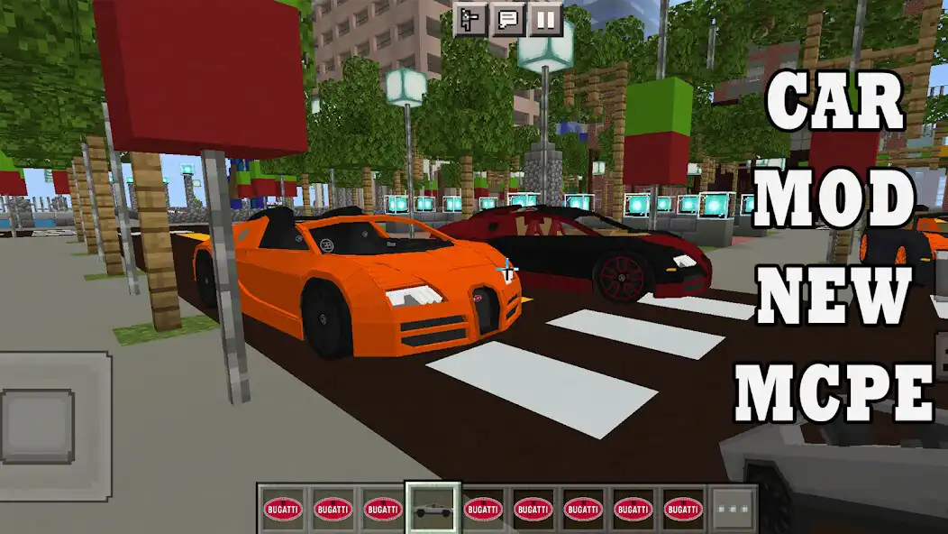 Play Mod Car Minecraft as an online game Mod Car Minecraft with UptoPlay