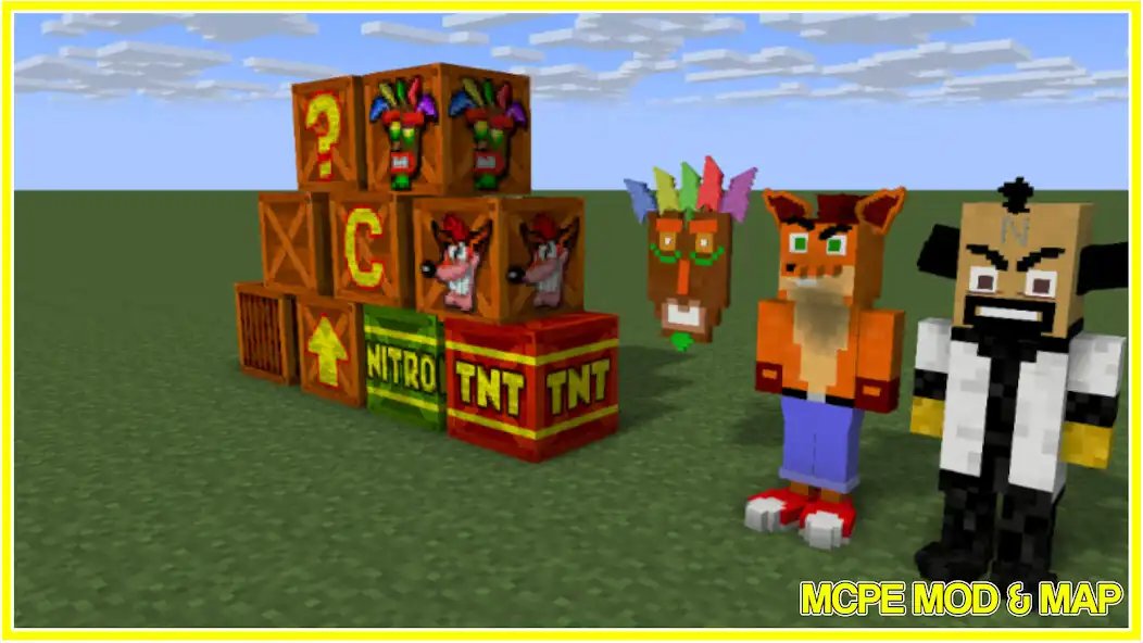 Play Mod Crash Bandicoot MCPE and enjoy Mod Crash Bandicoot MCPE with UptoPlay Play Mod Crash Bandicoot MCPE and enjoy Mod Crash Bandicoot MCPE with UptoPlay