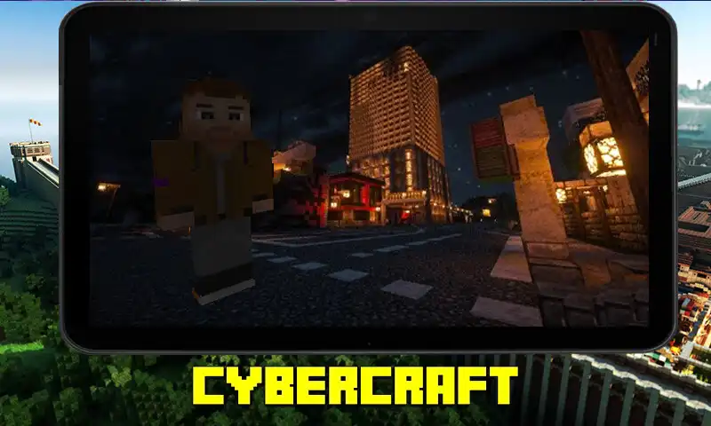 Play Mod Cyber Craft Addon as an online game Mod Cyber Craft Addon with UptoPlay