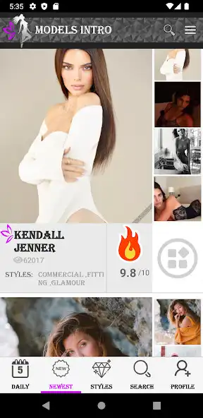 Play Models Intro - Top Female Fashion Models as an online game Models Intro - Top Female Fashion Models with UptoPlay