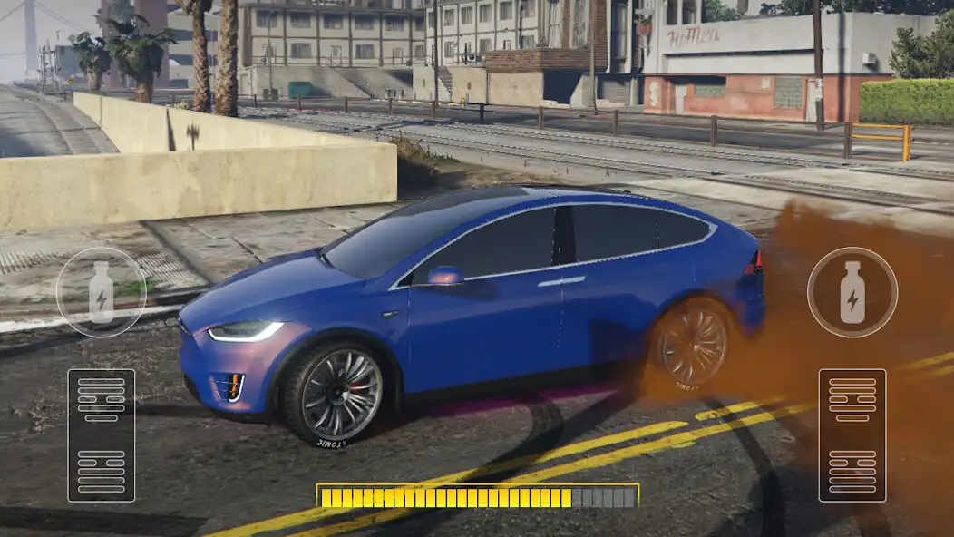 Play Model X Tesla Car Parking Game  and enjoy Model X Tesla Car Parking Game with UptoPlay