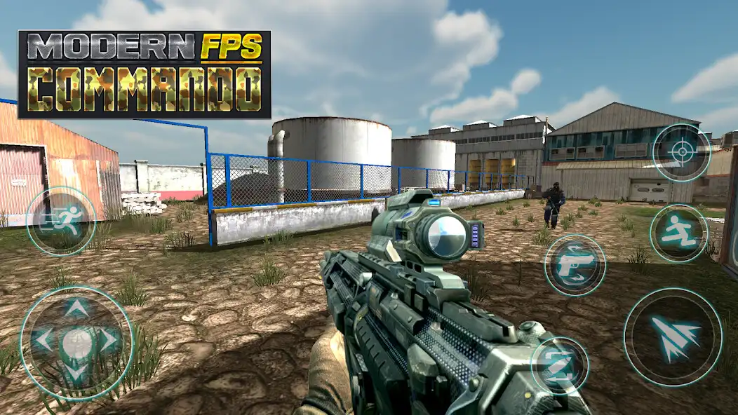 Play Modern Action fps commando 3D  and enjoy Modern Action fps commando 3D with UptoPlay