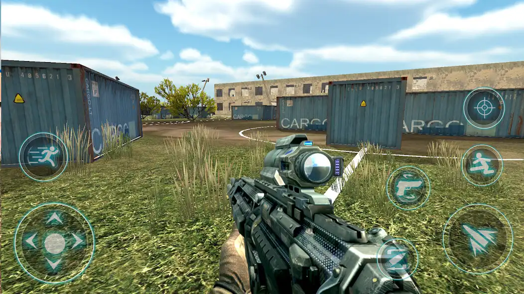 Play Modern Action fps commando 3D as an online game Modern Action fps commando 3D with UptoPlay