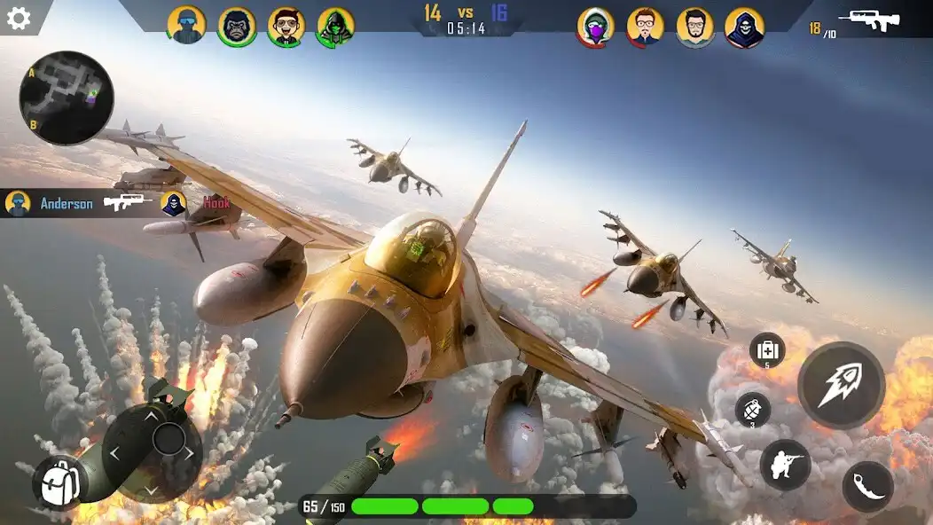 Play Modern Air Combat Jet Warplane  and enjoy Modern Air Combat Jet Warplane with UptoPlay