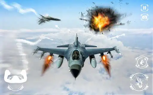 Play Modern Air Combat Strike: Jet Fighting Plane Games  and enjoy Modern Air Combat Strike: Jet Fighting Plane Games with UptoPlay