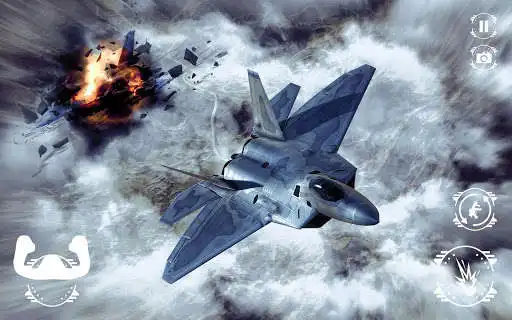 Play Modern Air Combat Strike: Jet Fighting Plane Games as an online game Modern Air Combat Strike: Jet Fighting Plane Games with UptoPlay