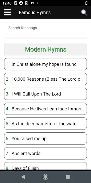 Play Modern  Ancient hymns offline  and enjoy Modern  Ancient hymns offline with UptoPlay