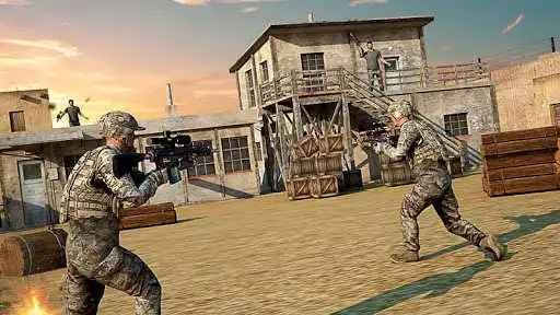 Play Modern Army Combat Offline Strike as an online game Modern Army Combat Offline Strike with UptoPlay