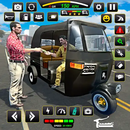 Play Modern Auto Rickshaw Driver 3D APK