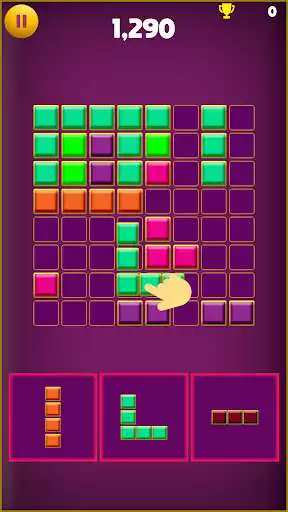 Play Modern  Block Puzzle Crash as an online game Modern  Block Puzzle Crash with UptoPlay