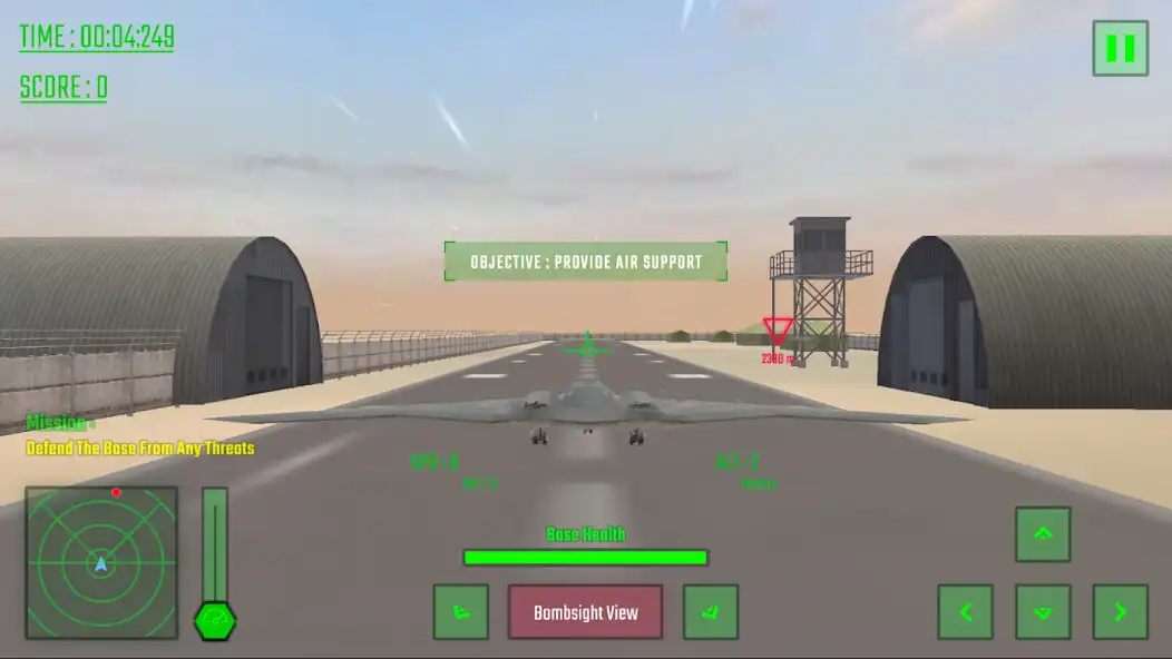 Play Modern Bomber Mission as an online game Modern Bomber Mission with UptoPlay