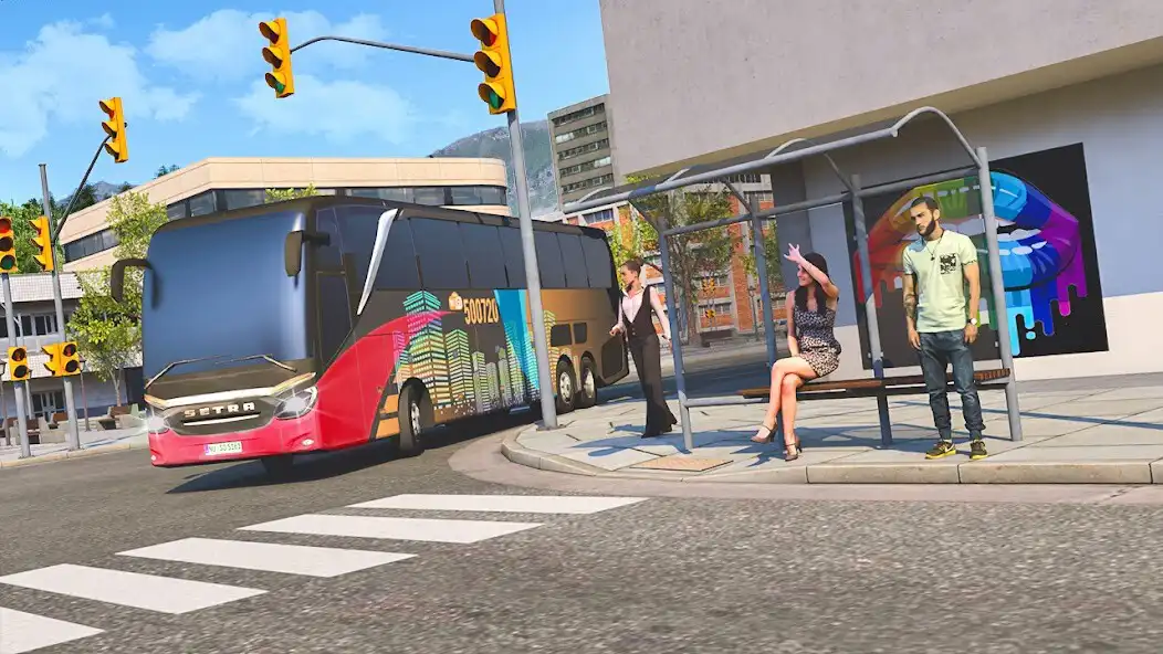 Play Modern Bus Coach Simulator 3d as an online game Modern Bus Coach Simulator 3d with UptoPlay