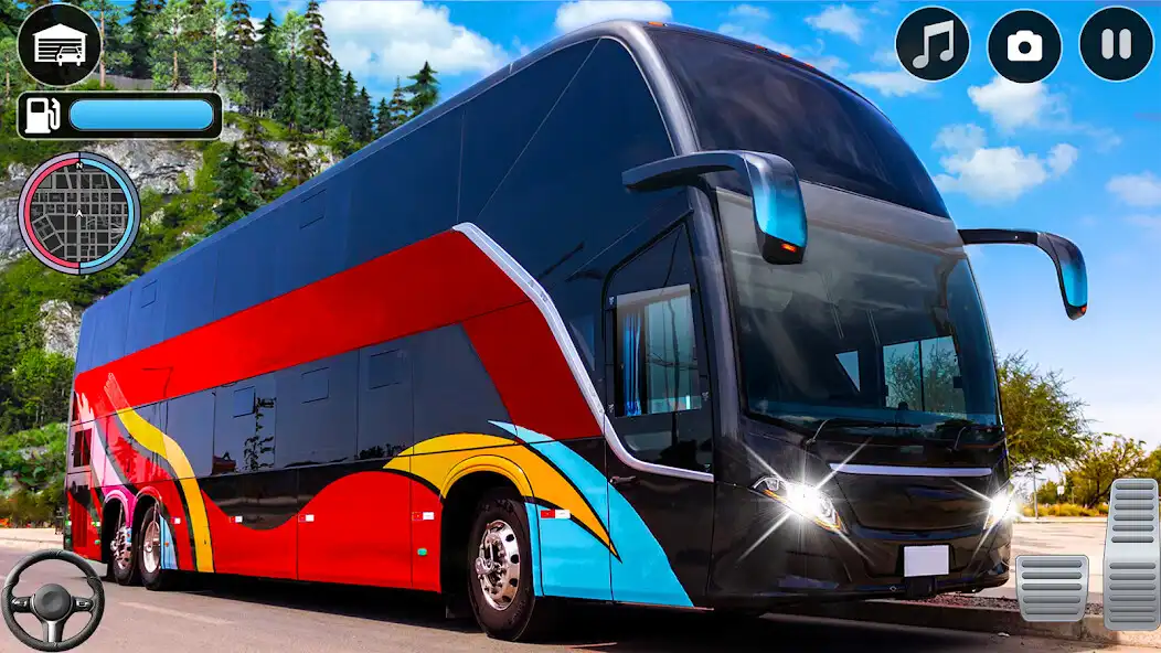 Play Modern Bus Driving Games 3D as an online game Modern Bus Driving Games 3D with UptoPlay