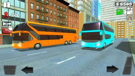 Play Modern Bus Simulator 2020 - New Bus Driving Games as an online game Modern Bus Simulator 2020 - New Bus Driving Games with UptoPlay