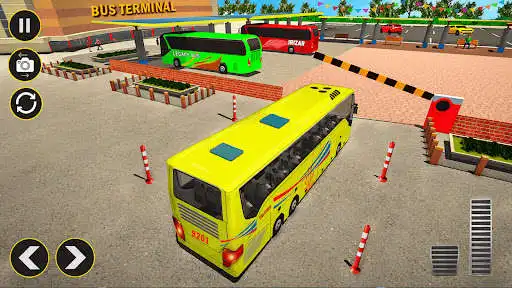 Play Modern Bus Simulator: Bus Game as an online game Modern Bus Simulator: Bus Game with UptoPlay