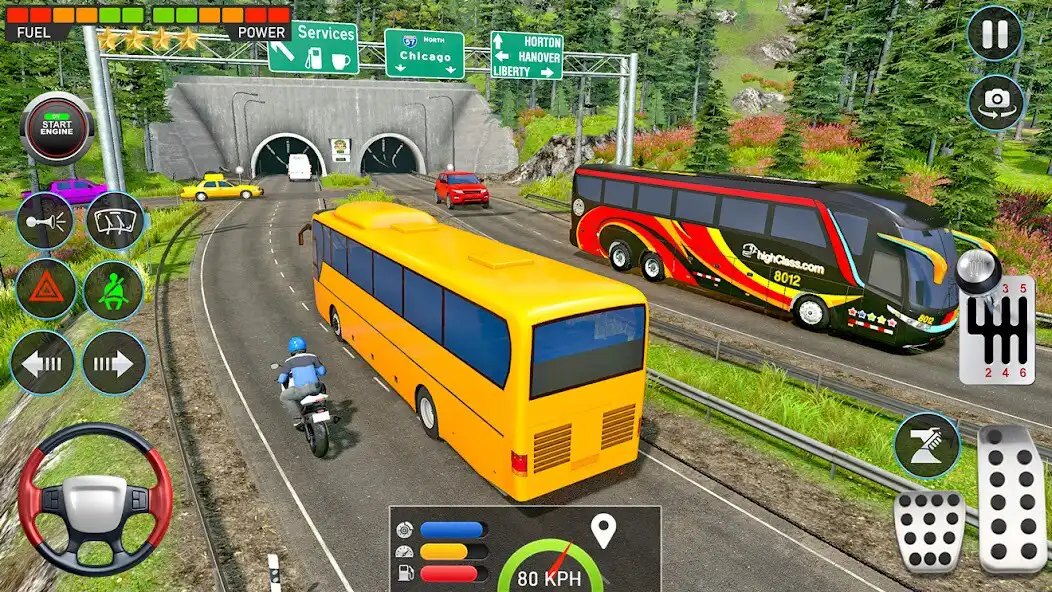 Play Modern Bus Simulator Bus Games as an online game Modern Bus Simulator Bus Games with UptoPlay