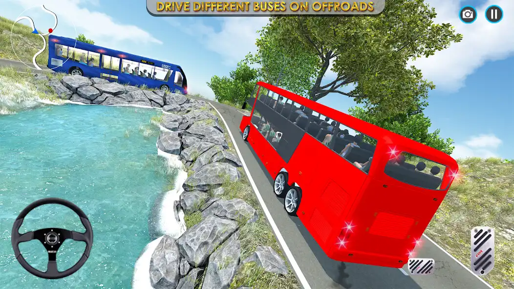 Play Modern Bus Simulator Games 3D as an online game Modern Bus Simulator Games 3D with UptoPlay