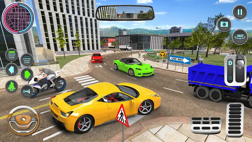 Play Modern Car Driving School Game  and enjoy Modern Car Driving School Game with UptoPlay
