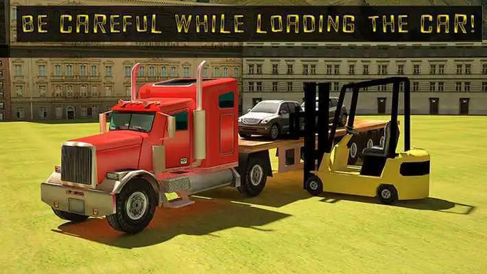 Play Modern Car Lifter Transporter