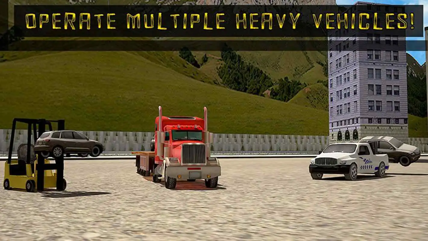 Play Modern Car Lifter Transporter