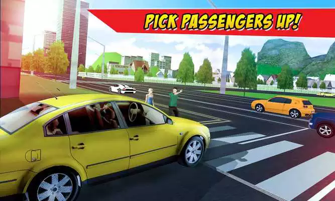 Play Modern City Taxi Simulator