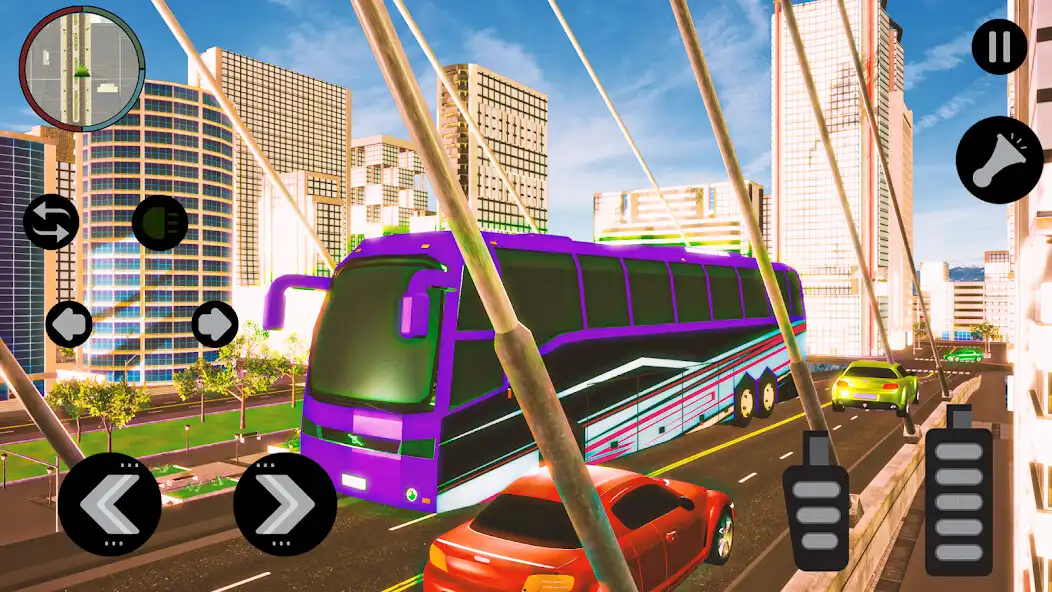 Play Modern Coach Bus Simulator Fun as an online game Modern Coach Bus Simulator Fun with UptoPlay