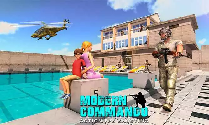 Play Modern Commando Action FPS Shooting