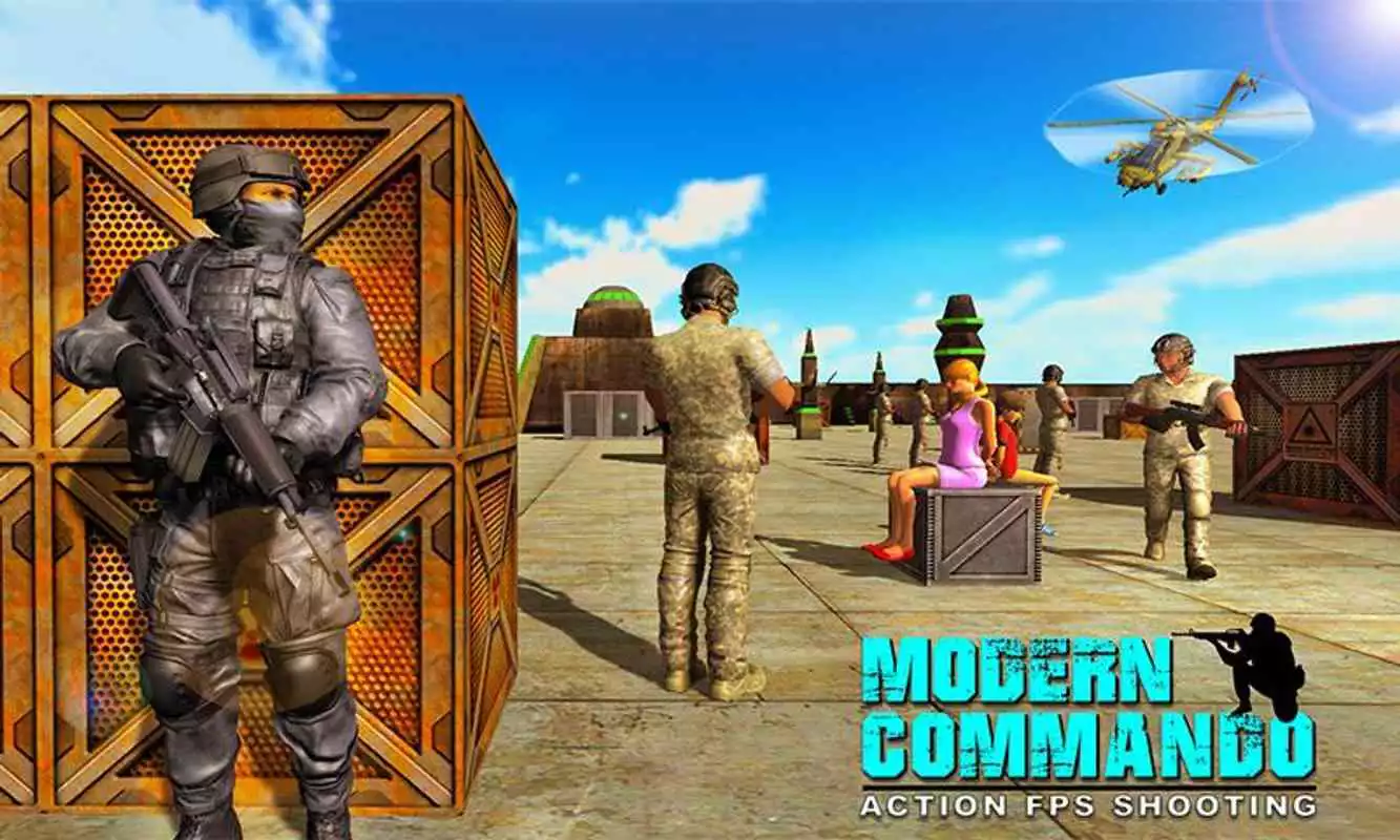 Play Modern Commando Action FPS Shooting