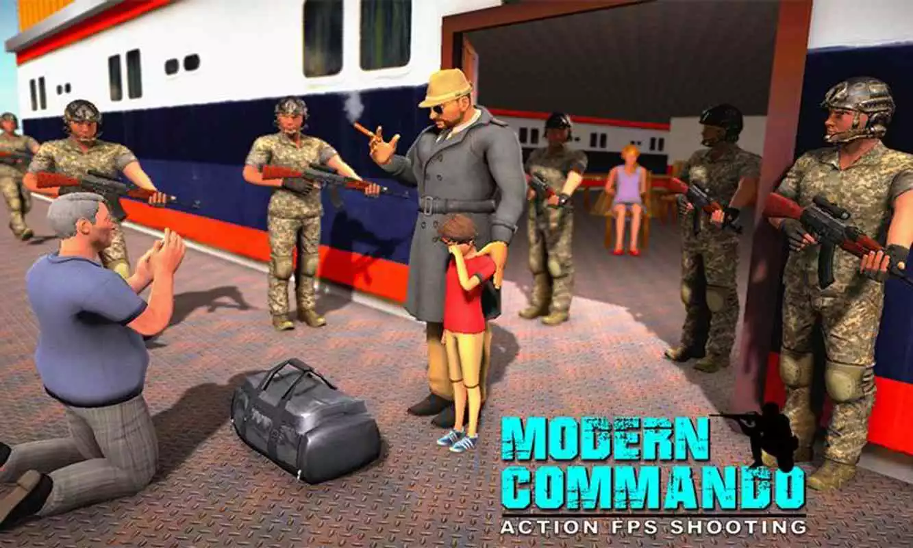Play Modern Commando Action FPS Shooting