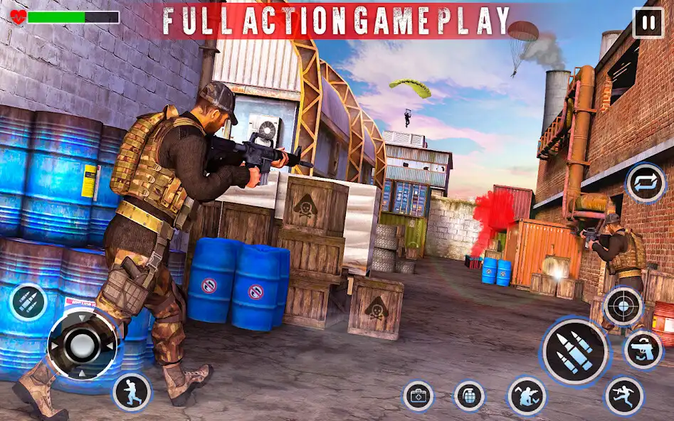 Play Modern Commando Secret Mission as an online game Modern Commando Secret Mission with UptoPlay