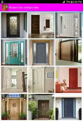 Play Modern Door Designs Idea