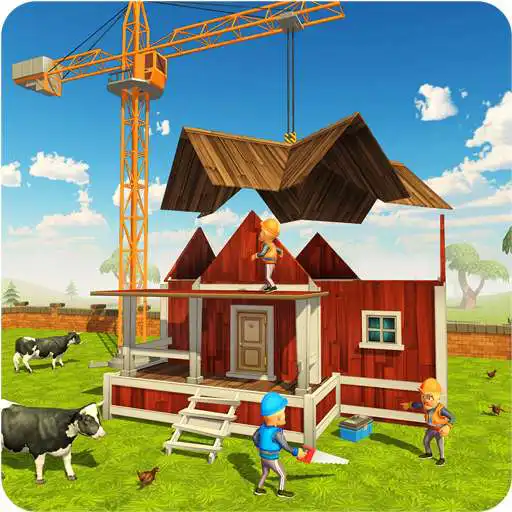 Play Modern Farm House Construction APK