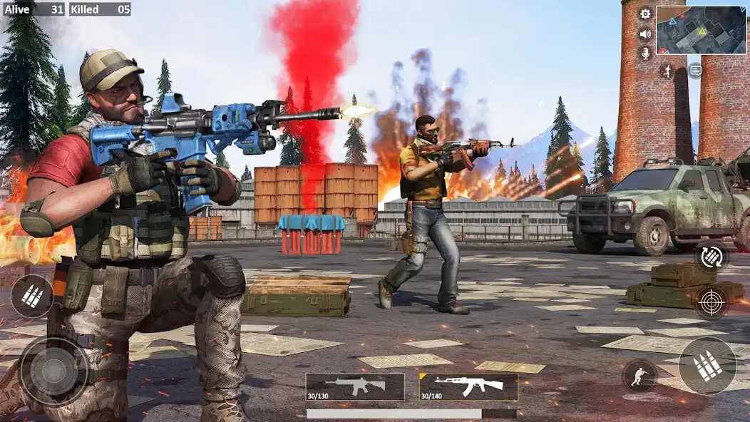 Play Modern FPS Gun Shooting Game as an online game Modern FPS Gun Shooting Game with UptoPlay