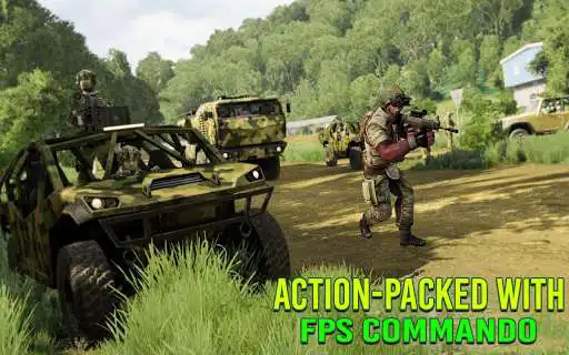 Play Modern FPS Jungle Combat Strike: FPS Shooting Game as an online game Modern FPS Jungle Combat Strike: FPS Shooting Game with UptoPlay