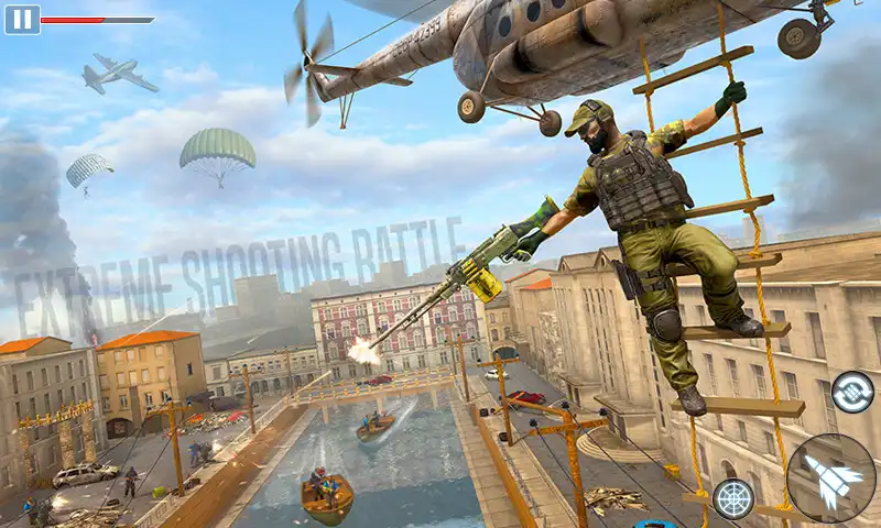 Play Modern FPS Shooting: Gun Games as an online game Modern FPS Shooting: Gun Games with UptoPlay