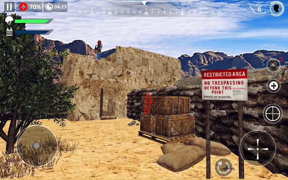 Play Modern FPS War : Gun Shooting as an online game Modern FPS War : Gun Shooting with UptoPlay