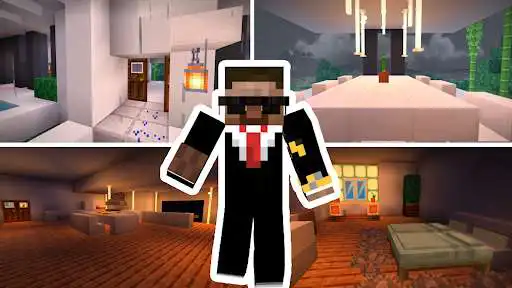 Play Modern House Building for MCPE  and enjoy Modern House Building for MCPE with UptoPlay