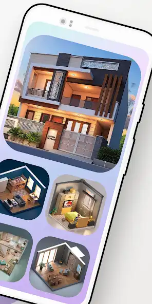 Play Modern House Design Floor Plan as an online game Modern House Design Floor Plan with UptoPlay