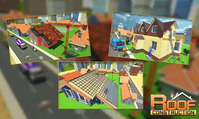 Play Modern House Roof Construction